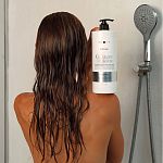 Фото Восстанавливающий бальзам-ополаскиватель для волос с коллагеном и биотином, 1000 мл 5