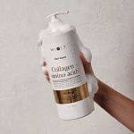 Фото Шампунь для усиления блеска и придания силы волосам с коллагеном и аминокислотами, 1000 мл 3