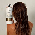 Фото Бальзам-ополаскиватель для усиления блеска и придания силы волосам с коллагеном и аминокислотами, 1000 мл 4