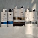 Фото Бальзам-ополаскиватель для усиления блеска и придания силы волосам с коллагеном и аминокислотами, 1000 мл 5