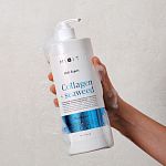 Фото Увлажняющий шампунь для волос с коллагеном и экстрактами морских водорослей, 1000 мл 2