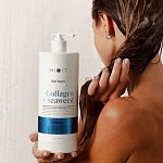 Фото Увлажняющий шампунь для волос с коллагеном и экстрактами морских водорослей, 1000 мл 3