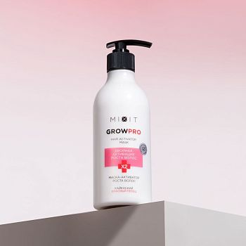 Фото Разогревающая маска-активатор роста волос с красным перцем, растительным протеином и пантенолом, 400 мл 3