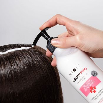 Фото Разогревающая маска-активатор роста волос с красным перцем, растительным протеином и пантенолом, 400 мл 4