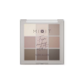 Фото Палетка теней Nude Allurе, 10 г 7