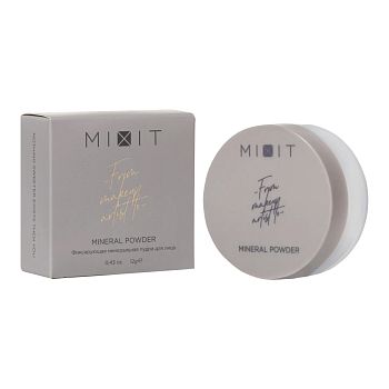 Фото Фиксирующая минеральная пудра для лица, 30 мл 4