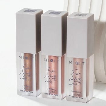 Фото Сияющие жидкие тени для век, 02, 3.8 г 5