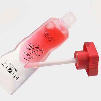 Фото Масло-блеск для губ, оттенок алый, 5 мл 3