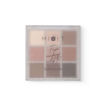 Фото Палетка теней Nude Allurе, 10 г 2