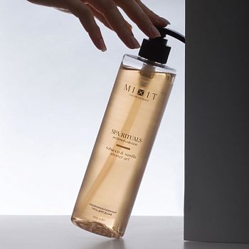 Фото Парфюмированный гель для душа с ароматом табака и ванили, 500 мл 5