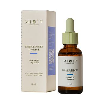 Фото Ночная обновляющая сыворотка с ретинолом, 30 мл 1