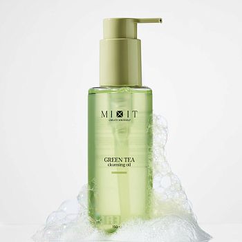 Фото Гидрофильное гель-масло с экстрактом зеленого чая, 150 мл 4