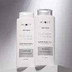 Фото Восстанавливающий бальзам-ополаскиватель для волос с коллагеном и биотином, 400 мл 3