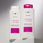 Фото Ламинирующий бальзам-ополаскиватель для волос с коллагеном и кератином, 400 мл 3