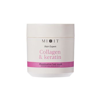 Фото Ламинирующая маска с коллагеном и кератином, 400 мл 1