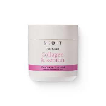 Фото Ламинирующая маска с коллагеном и кератином, 400 мл 2