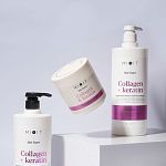 Фото Ламинирующая маска с коллагеном и кератином, 400 мл 2