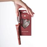 Фото Глянцевый блеск для губ с брелоком, 02, 12 мл 2