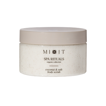 Фото Соляной скраб-бальзам для тела с кокосовой стружкой, 300 г 1