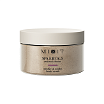 Фото Сахарно-солевой скраб для тела с ароматом амбры и бобов тонка, 300 г 1