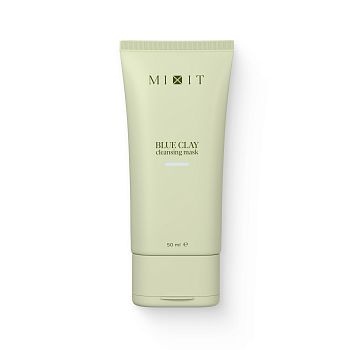 Фото Очищающая маска с голубой глиной, 50 мл 2