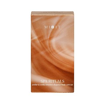 Фото Набор для ухода за телом с ароматом амбры и бобов тонка «Вечная элегантность» 1