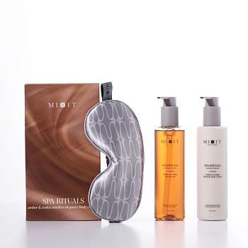 Фото Набор для ухода за телом с ароматом амбры и бобов тонка «Вечная элегантность» 4