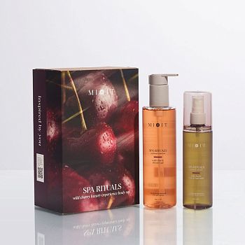 Фото Набор для ухода за телом с ароматом дикой вишни «Ощущение роскоши» 4